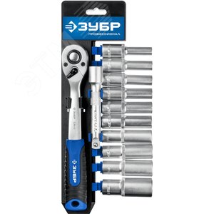 Набор торцовых головок Профессионал ТБ-12У 12 предметов (1/2'') - фото 2
