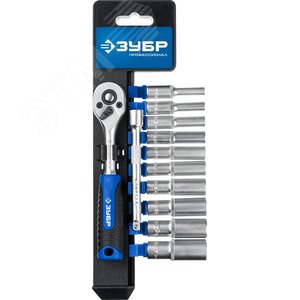 Набор торцевых головок Профессионал ТМ-12У 12 предметов 1/4'' - фото 2