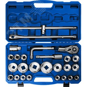 Набор инструмента для крупногабаритной техники Профессионал НКТ-26 26 предм. 3/4''+1'' - фото 1