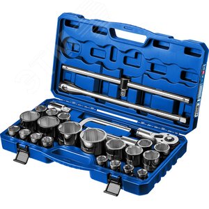 Набор инструмента для крупногабаритной техники Профессионал НКТ-26 26 предм. 3/4''+1'' - фото 2