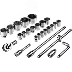 Набор инструмента для крупногабаритной техники Профессионал НКТ-26 26 предм. 3/4''+1'' - фото 3