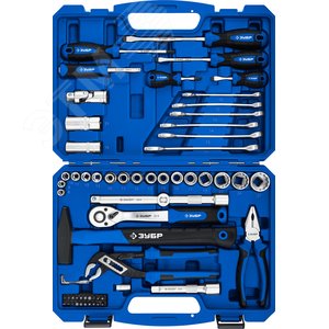 Изображение товара Набор инструмента универсальный 63 предм. Серия Профессионал. (набор)