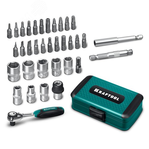 Изображение товара "Набор инструмента универсальный, X-Drive 35, 1/4"" 35 предмета" (набор)