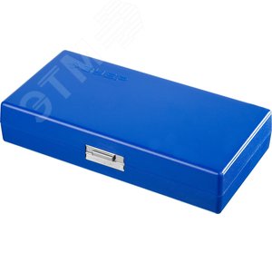 Набор метчиков и плашек в пластиковом боксе, сталь 9ХС 18 предметов - фото 3