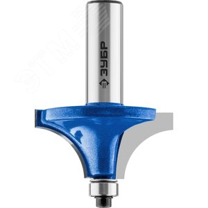 Кромочная калевочная фреза Профессионал №1, 44,5x21.5 мм, радиус 15.9 мм - фото 2