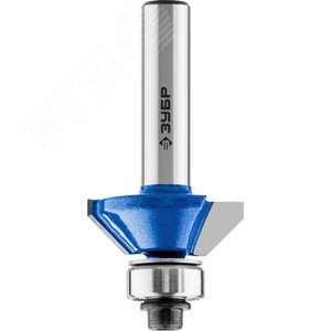 Кромочная калевочная фасочная фреза Профессионал №9, 25.4x8 мм - фото 2