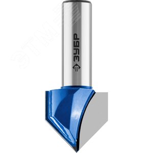 Фреза пазовая галтельная V-образная 25.4x25мм, угол 90град.мм - фото 2