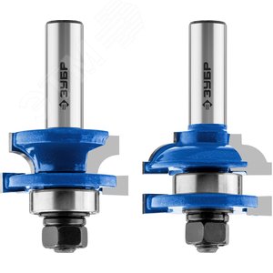 Набор фрез рамочных №2 41x23мм, хвостовик 12мм - фото 2