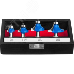 Набор профильных фрез по дереву 4шт - фото 2