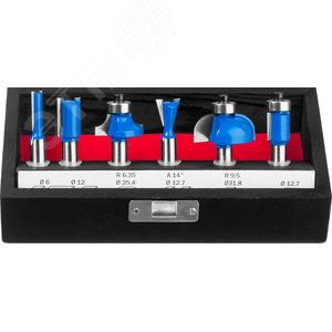 Набор профильных фрез по дереву 6шт - фото 2