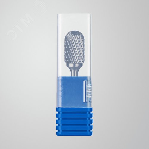 Борфреза твердосплавная, ПРОФЕССИОНАЛ тип C цилиндр со сферическим концом, 16х25 мм, хвостовик 6 мм - фото 3