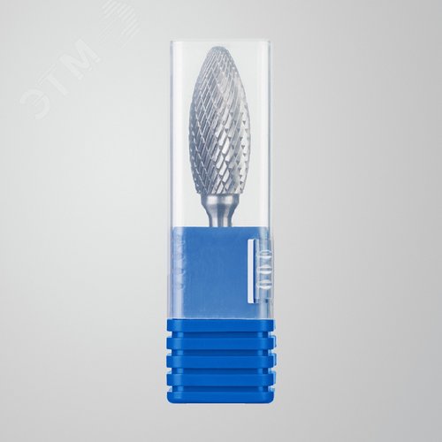 Борфреза твердосплавная, ПРОФЕССИОНАЛ тип H пламя, радиус 2.5 мм, 16х36 мм, хвостовик 6 мм - фото 3