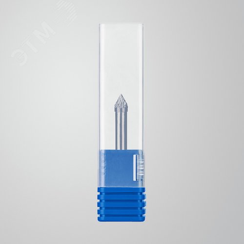 Борфреза твердосплавная, ПРОФЕССИОНАЛ тип J зенкер с вершиной 60°, 6х5 мм, хвостовик 6 мм - фото 3