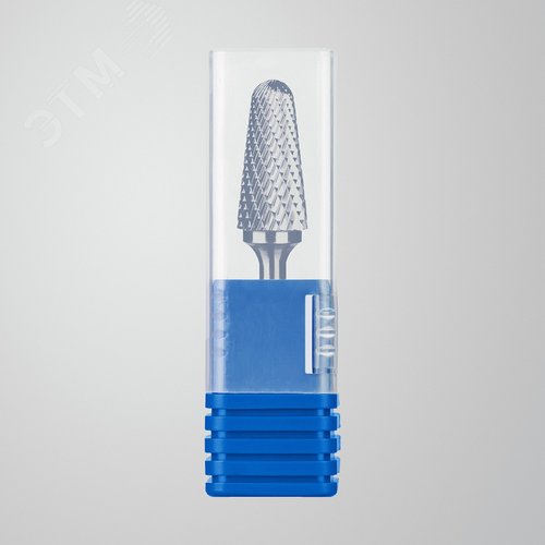 Борфреза твердосплавная, ПРОФЕССИОНАЛ тип L конус с закругленным углом 28°, радиус 4.5 мм, 16х33 мм, хвостовик 6 мм - фото 3