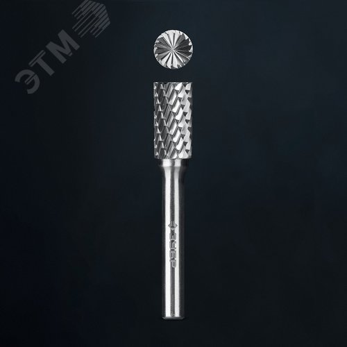 Набор борфрез твердосплавных, ПРОФЕССИОНАЛ 5 шт, хвостовик 6 мм - фото 4