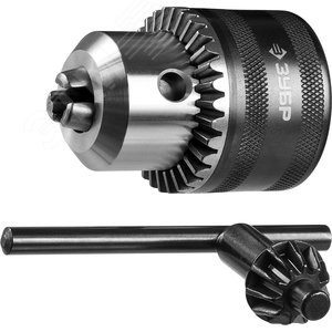 Патрон для станков, Профессионал 29084-16, В16мм, посадка на конус Морзе, с ключом в комплекте, D=3,0-16мм - фото 1