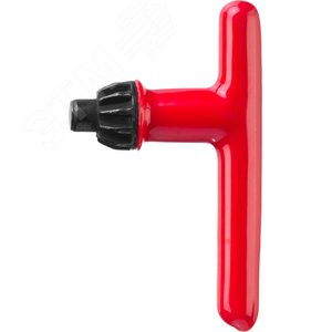 Ключ для патрона дрели 10 мм, с резиновым покрытием - фото 1