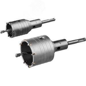 Изображение товара Набор коронок по бетону с оснасткой, d = 50, 68 мм, кейс, Профессионал (набор)