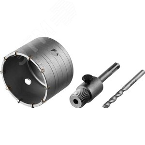 Коронка по бетону ''Мастер'' с державкой SDS-Plus, 80 мм - фото 2