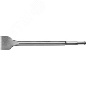 Зубило плоское изогнутое SDS-plus 40X250 мм - фото 2