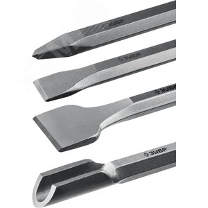 Набор зубил 250 мм ПРОФЕССИОНАЛ БУРАН SDS-Max , 4 шт - фото 2