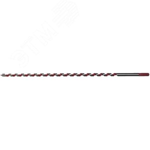 Сверло левиса по дереву 10x450/360мм, шестигранный хвостовик - фото 1