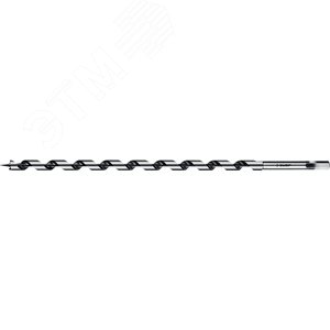 Сверло левиса по дереву 8X450/360мм, шестигранный хвостовик - фото 1