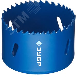 Изображение товара Коронка биметаллическая, быстрорежущая сталь 68мм (шт)