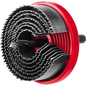 Пила сегментная наборная по дереву 7шт (26-63/18мм), 26-32-38-45-50-56-63х18 мм - фото 2