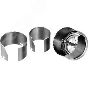 Пила сегментная наборная по дереву 3шт(60-80/42мм), 3 полотна: 60-73-80х42 мм, - фото 1