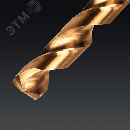 Набор сверл по металлу ТИТАН, 1-13 мм сталь Р6М5, класс А, титановое покрытие, пластиковый бокс, 25шт - фото 5