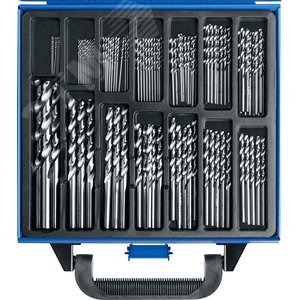 Набор сверл по металлу сталь Р6М5 класс А, ПРОФ-А 99шт(1-10мм) - фото 2