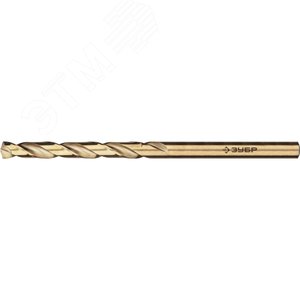 Сверло по металлу, 3.3х65мм, сталь Р6М5К5, класс А, кобальт - фото 1
