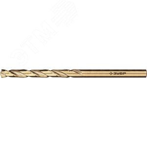 Сверло по металлу, 3.5х70мм, сталь Р6М5К5, класс А, кобальт - фото 1