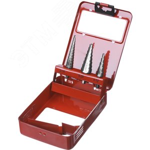 Набор сверл ступенчатых, 3 шт., 3-20мм, - фото 1