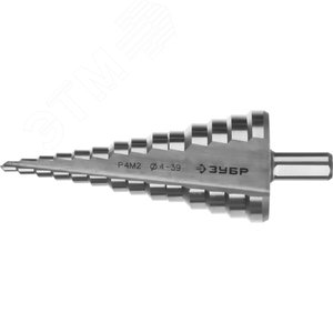 Сверло ступенчатое 4-39мм, 14 ступеней - фото 1