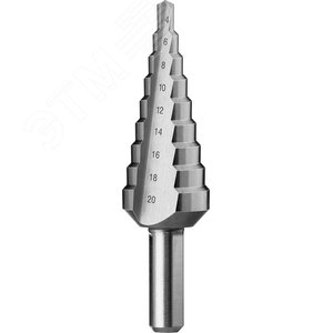 Сверло ступенчатое, 4-20мм, 9 ступеней, Профессионал - фото 2