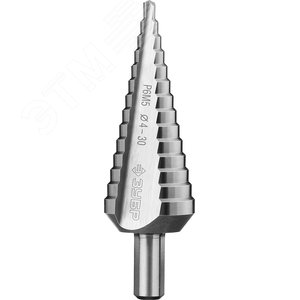 Сверло ступенчатое, 4-30мм, 14 ступеней, Профессионал - фото 1