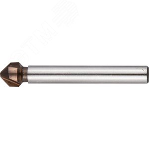 Изображение товара Зенкер конусный, d 6.3x45мм, кобальтовое покрытие, для раззенковки М3, кобальт, Профессионал (шт)