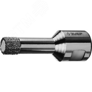 Изображение товара Коронка алмазная высокоскоростная для УШМ (М14) d 12мм по керамограниту и железобетону, Вакуумное Спекание, Профессионал (шт)