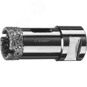 Изображение товара Коронка алмазная высокоскоростная для УШМ (М14) d 25мм по керамограниту и железобетону, Вакуумное Спекание, Профессионал (шт)