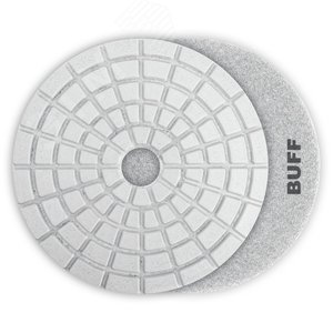 Круг алмазные гибкий шлифовальный (Черепашка) для мокрого шлифования, 100мм, BUFF - фото 1