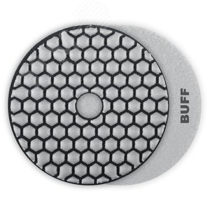 Круг алмазные гибкий шлифовальный (Черепашка) для сухого шлифования, 100мм, BUFF - фото 1