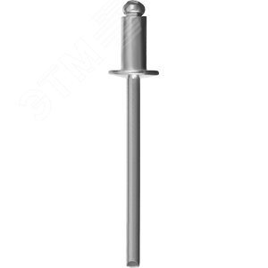 Изображение товара Заклепки алюминиевые 4.0X10 мм, 1000 шт, Профессионал (упак)