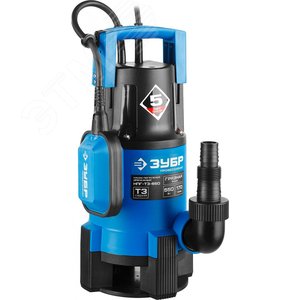 Изображение товара Насос дренажный для грязной воды Профессионал НПГ-Т3-550 ЗУБР, 550 Вт (шт)