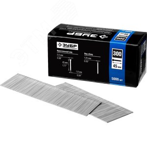 Гвозди для нейлера 45 мм тип 300, 5000 шт - фото 1