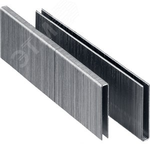 Скобы для степлера 40 мм тонкие, широкие тип 55, 2500 шт - фото 2