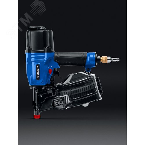 Нейлер пневматический обшивочный для барабанных гвоздей CSN 38-65 мм, Профессионал CSN-65 - фото 5