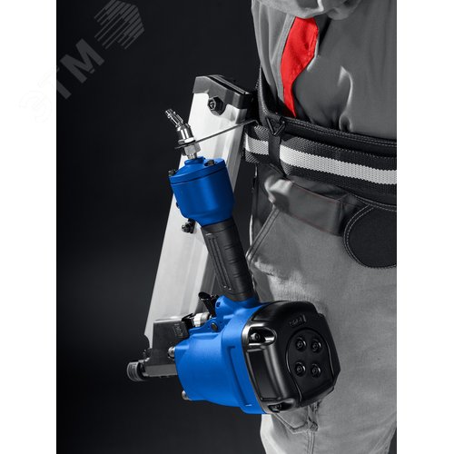 Нейлер пневматический для реечных гвоздей SN34/D34 50-90 мм, Профессионал SN34-90A - фото 3