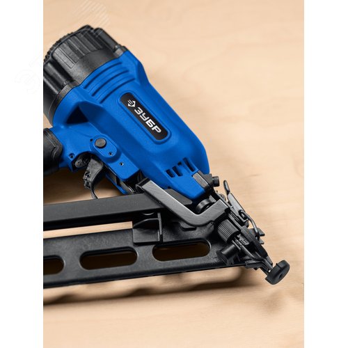 Нейлер пневматический финишный для реечных гвоздей 15Ga, DA34 32-64 мм, Профессионал DA34-64 - фото 2